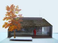 Element A_Wooden House with massive wall_01